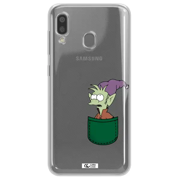 Elfo Samsung A20 Clear TPU Case