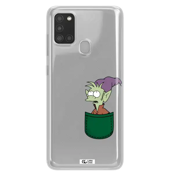 Elfo Samsung A21S Clear TPU Case