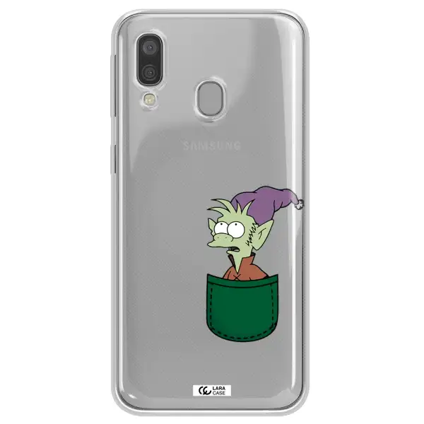 Elfo Samsung A40 Clear TPU Case