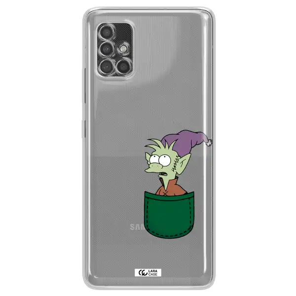 Elfo Samsung A40S Clear Tpu Case