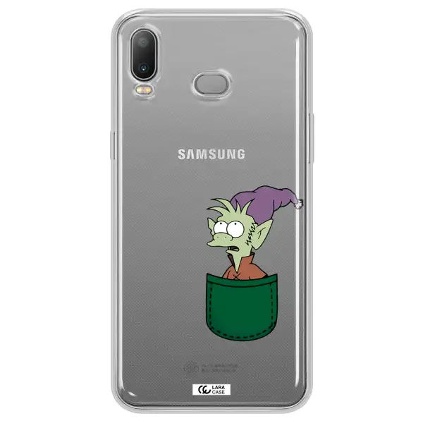 Elfo Samsung A6S Clear TPU Case