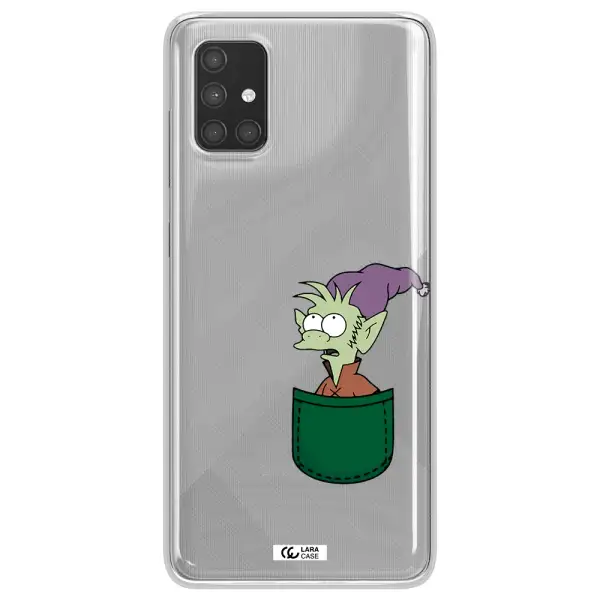 Elfo Samsung A71 Clear TPU Case