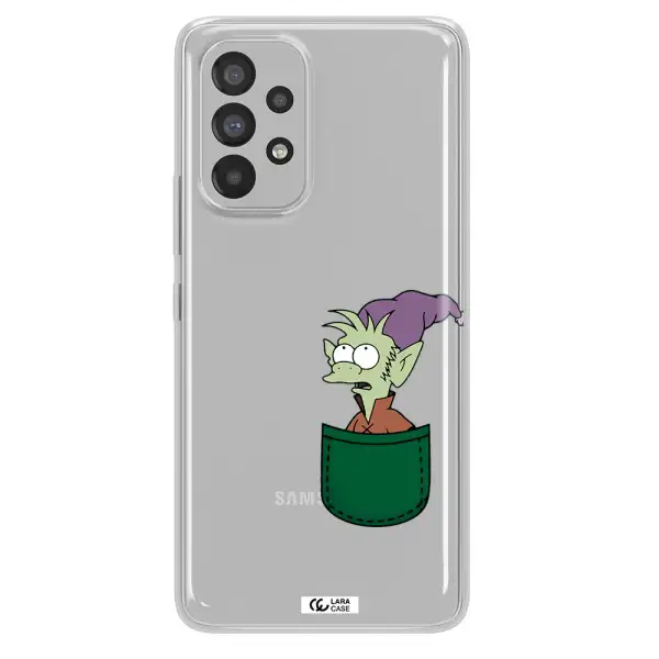 Elfo Samsung A73 Clear TPU Case