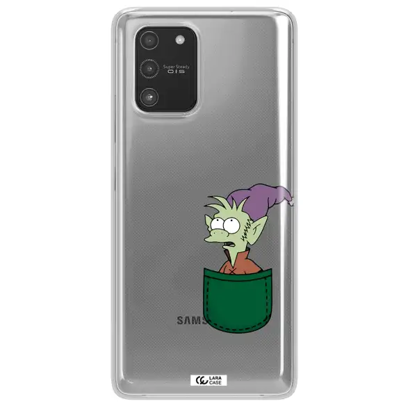 Elfo Samsung A91 Clear TPU Case