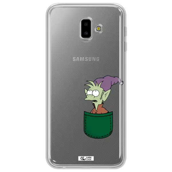 Elfo Samsung J6 Plus Clear TPU Case