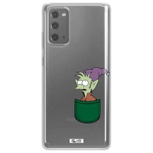 Elfo Samsung Note 20 Clear TPU Case