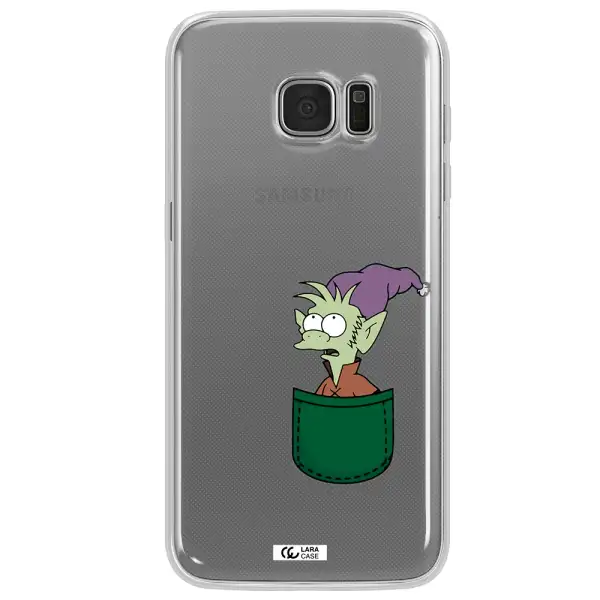 Elfo Samsung S7 Edge Clear TPU Case