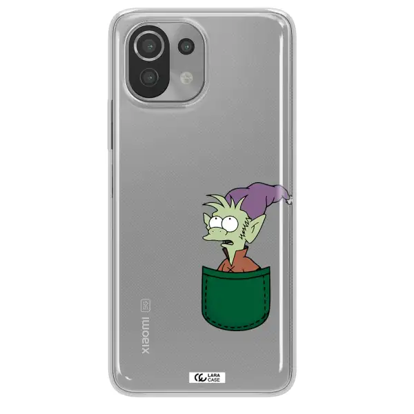 Elfo Xiaomi Mi 11 Lite Clear TPU Case