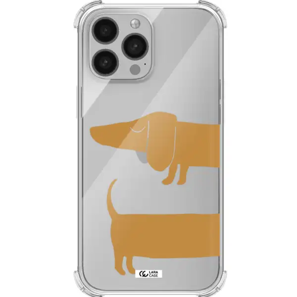 Dachshund Apple iPhone 13 Pro Max Clear PC Case
