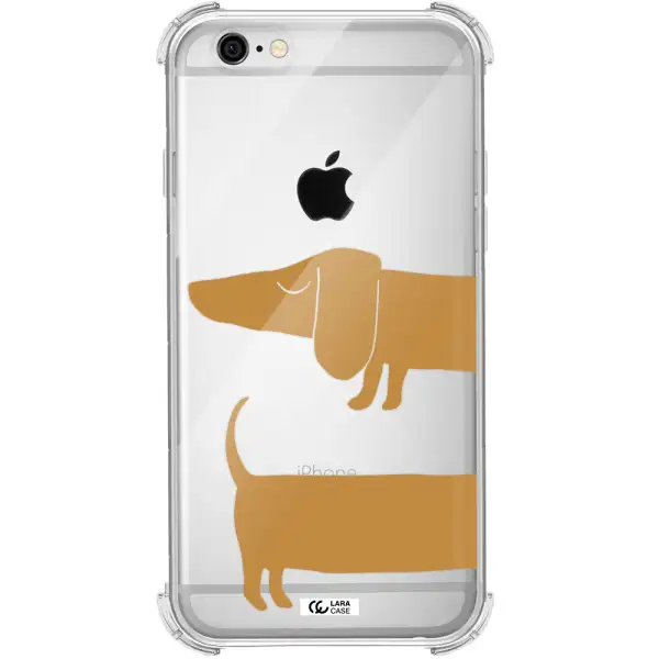 Dachshund Apple iPhone 6 Clear PC Case