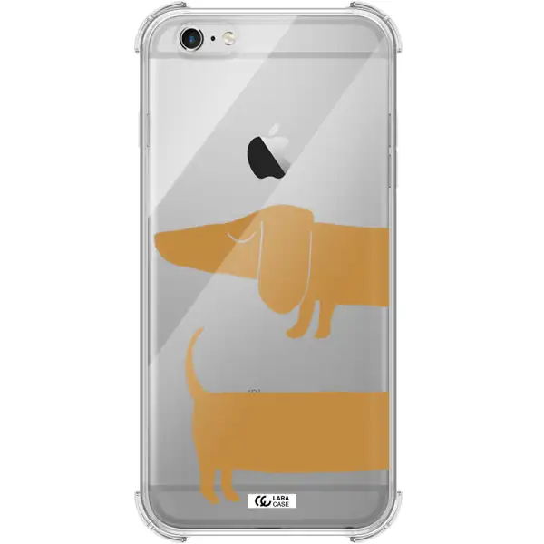 Dachshund Apple iPhone 6 s plus Clear PC Case