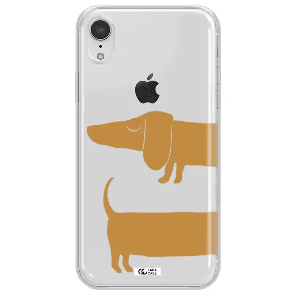 Dachshund Apple iPhone XR Clear TPU Case