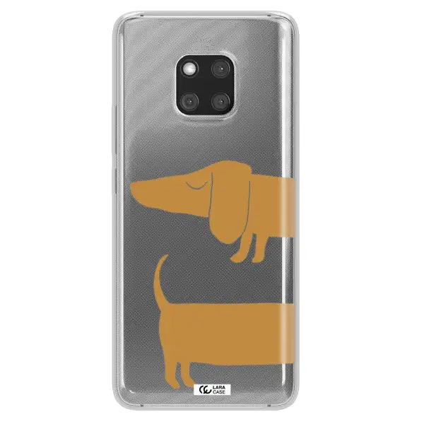 Dachshund Huawei Mate 20 Pro Clear TPU Case