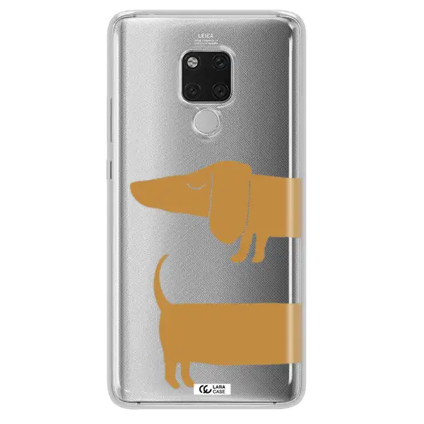 Dachshund Huawei Mate 20X Clear TPU Case