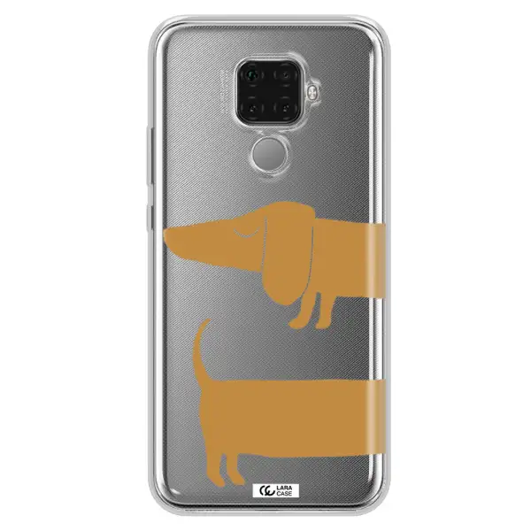Dachshund Huawei Mate 30 Lite Clear TPU Case