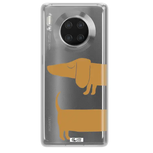Dachshund Huawei Mate 30 Pro Clear TPU Case