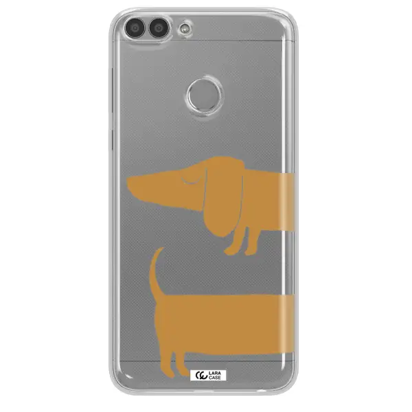 Dachshund Huawei P Smart 2017 Clear TPU Case