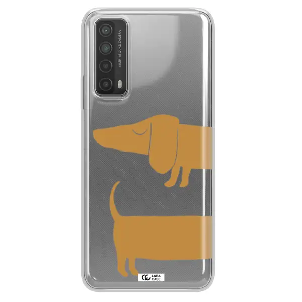 Dachshund Huawei P Smart 2021 Clear TPU Case