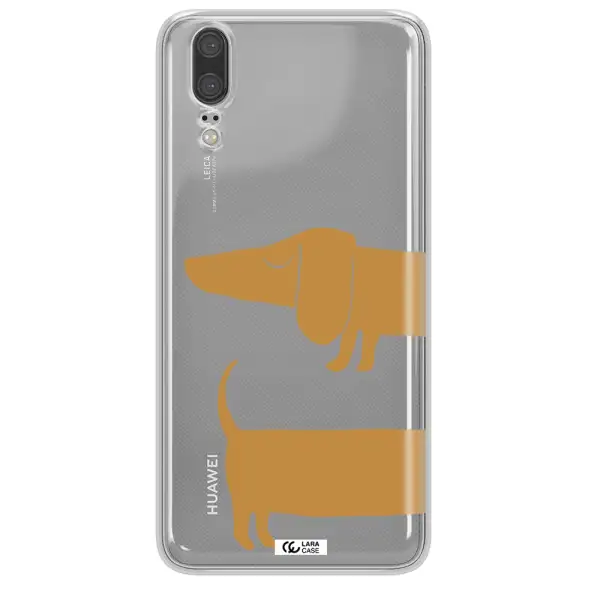 Dachshund Huawei P20 Clear TPU Case