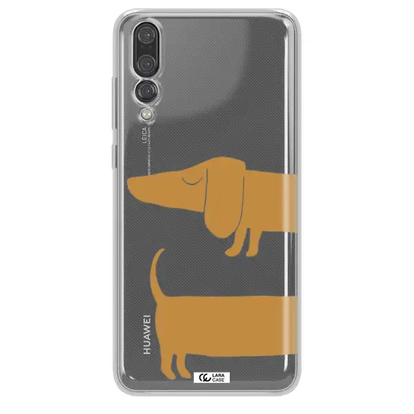 Dachshund Huawei P20 Pro Clear TPU Case