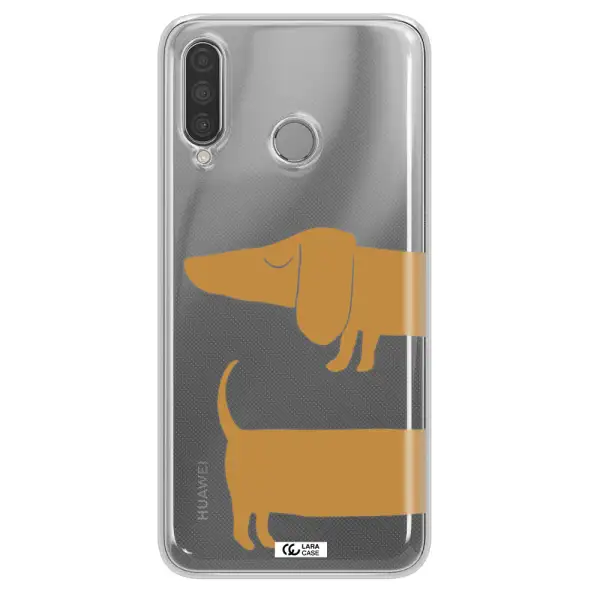 Dachshund Huawei P30 Lite Clear TPU Case