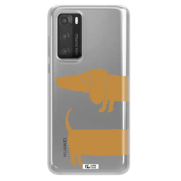 Dachshund Huawei P40 Clear TPU Case