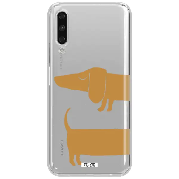 Dachshund Huawei Y9S Clear Tpu Case