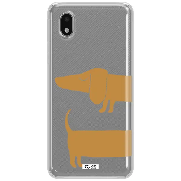 Dachshund Samsung A01 Core Clear Tpu Case