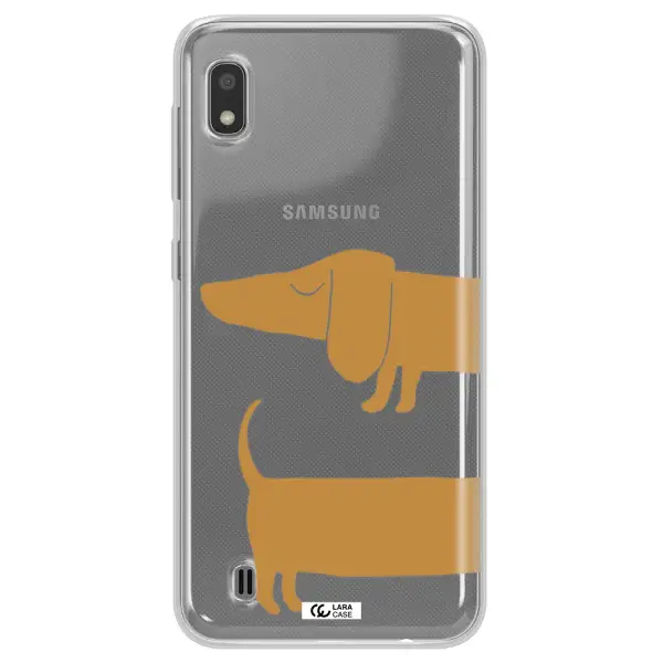 Dachshund Samsung A10 Clear TPU Case