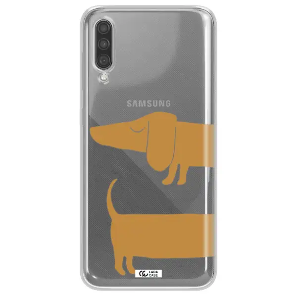 Dachshund Samsung A30S Clear TPU Case