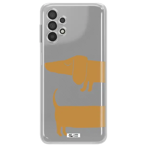 Dachshund Samsung A32 Clear TPU Case