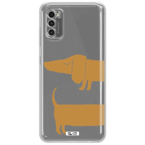 Dachshund Samsung A41 Clear Tpu Case