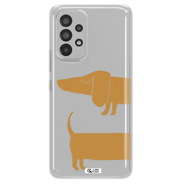 Dachshund Samsung A53 Clear TPU Case
