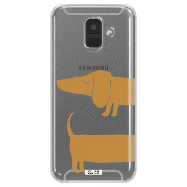 Dachshund Samsung A6 Clear TPU Case