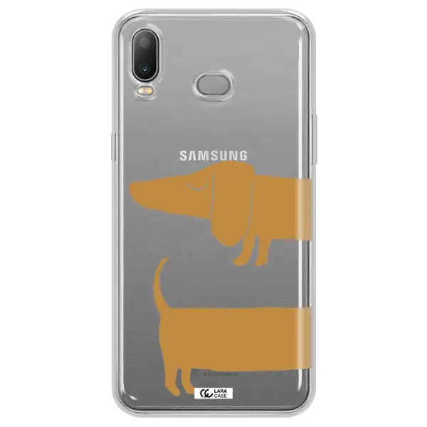 Dachshund Samsung A6S Clear TPU Case