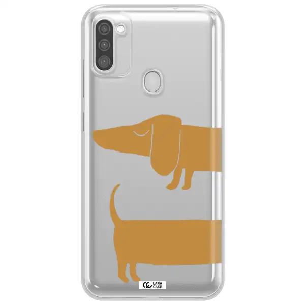 Dachshund Samsung M11 Clear TPU Case