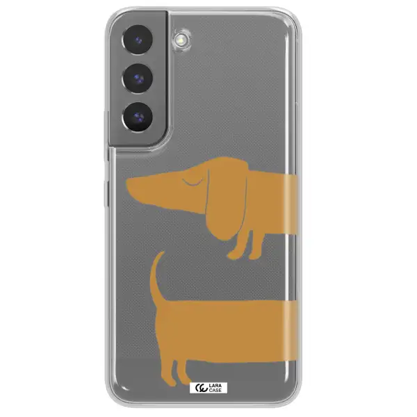 Dachshund Samsung S 22 Clear TPU Case