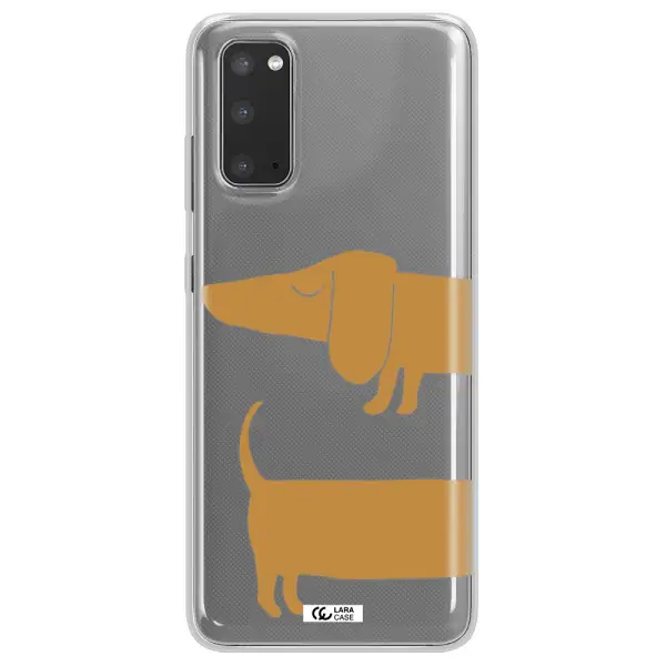 Dachshund Samsung S20 Clear TPU Case