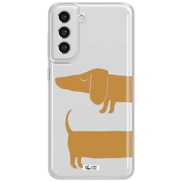 Dachshund Samsung S21 Fe Clear Tpu Case