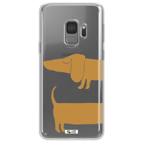 Dachshund Samsung S9 Clear TPU Case
