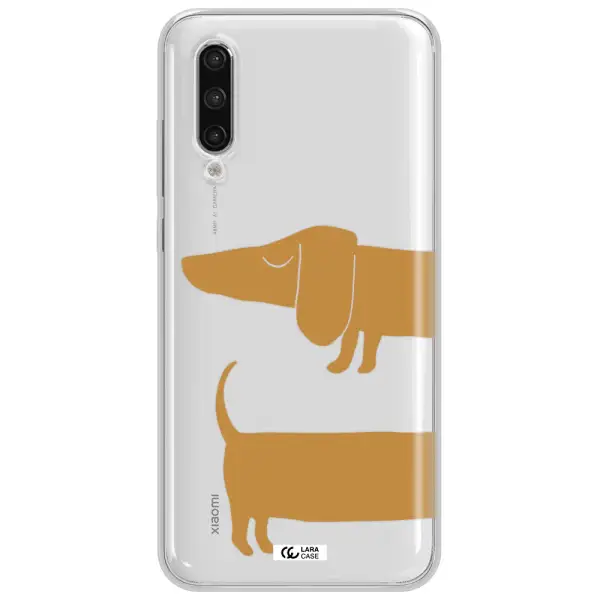 Dachshund Xiaomi Mi 9 Lite Clear Tpu Case