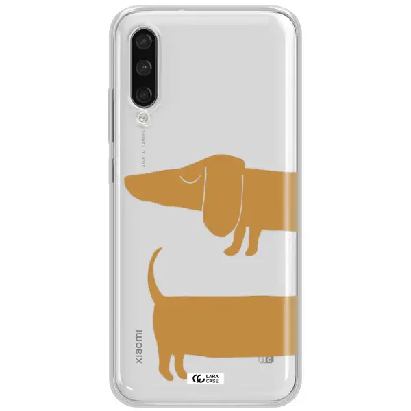 Dachshund Xiaomi Mi A3 Clear Tpu Case