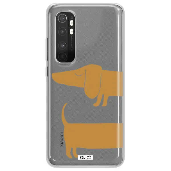 Dachshund Xiaomi Mi Note 10 Lite Clear TPU Case