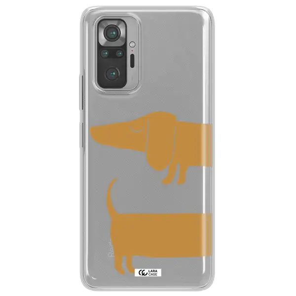 Dachshund Xiaomi Note 10 Pro Clear TPU Case