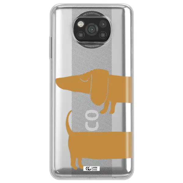 Dachshund Xiaomi Poco X3 Clear TPU Case