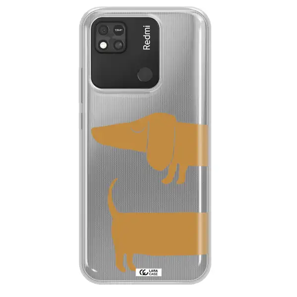 Dachshund Xiaomi Redmi 10A Clear TPU Case