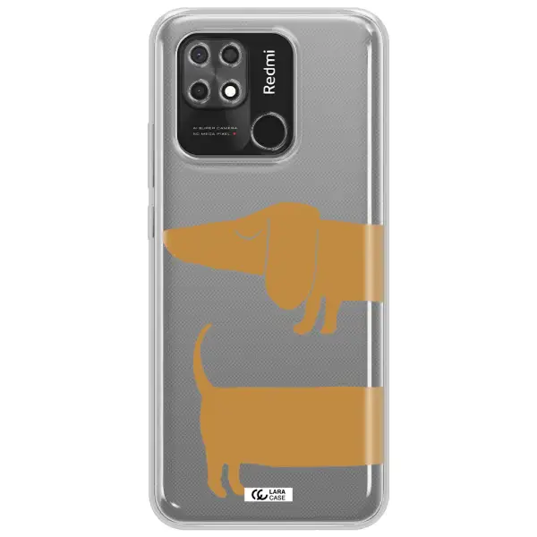 Dachshund Xiaomi Redmi 10C Clear TPU Case