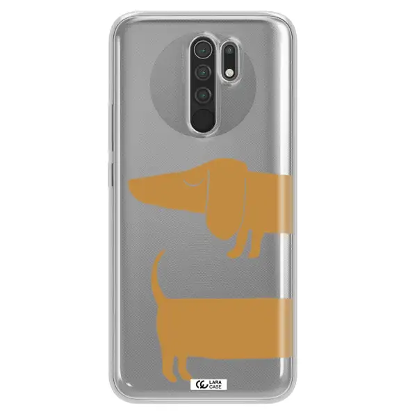 Dachshund Xiaomi Redmi 9 Clear TPU Case
