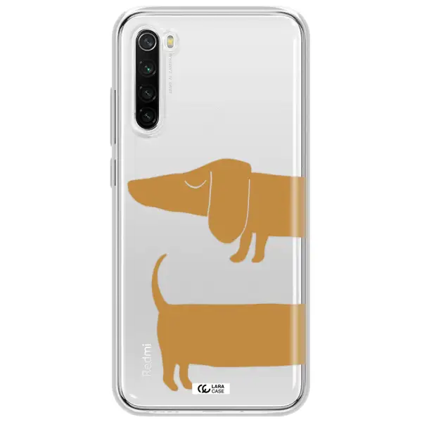 Dachshund Xiaomi Redmi Note 8T Clear Tpu Case