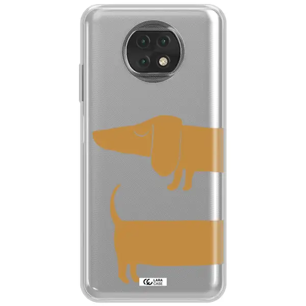 Dachshund Xiaomi Redmi Note 9T Clear Tpu Case
